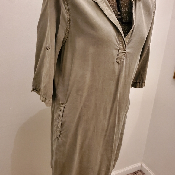 LaJu A-Line Shirt Dress size M - Picture 5 of 9